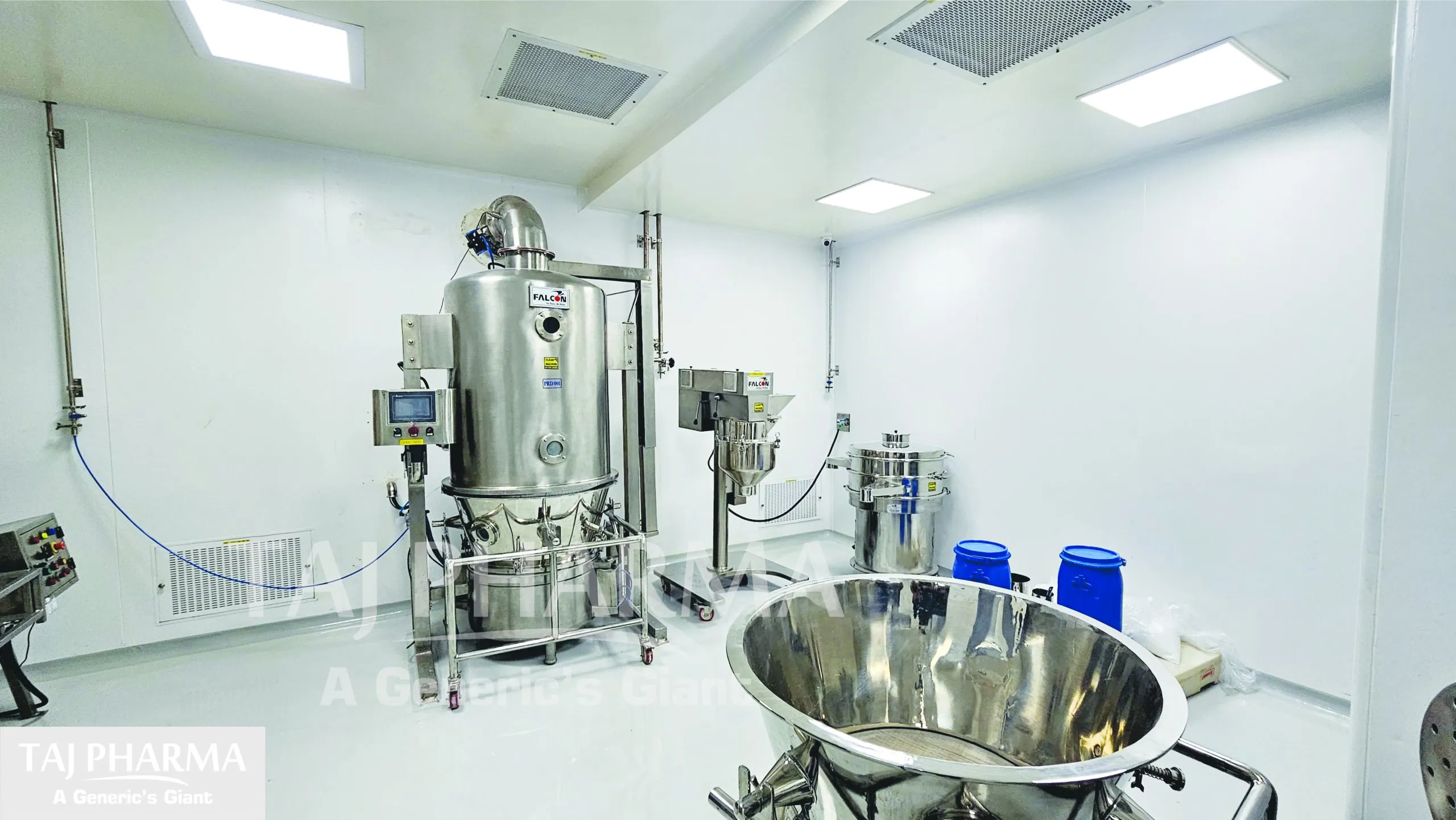 Taj Pharma Granulation Process